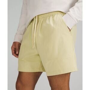 Lululemon Men Sz L Bowline Short 5” Stretch Ripstop CPRY Caprese Yellow NWT $78